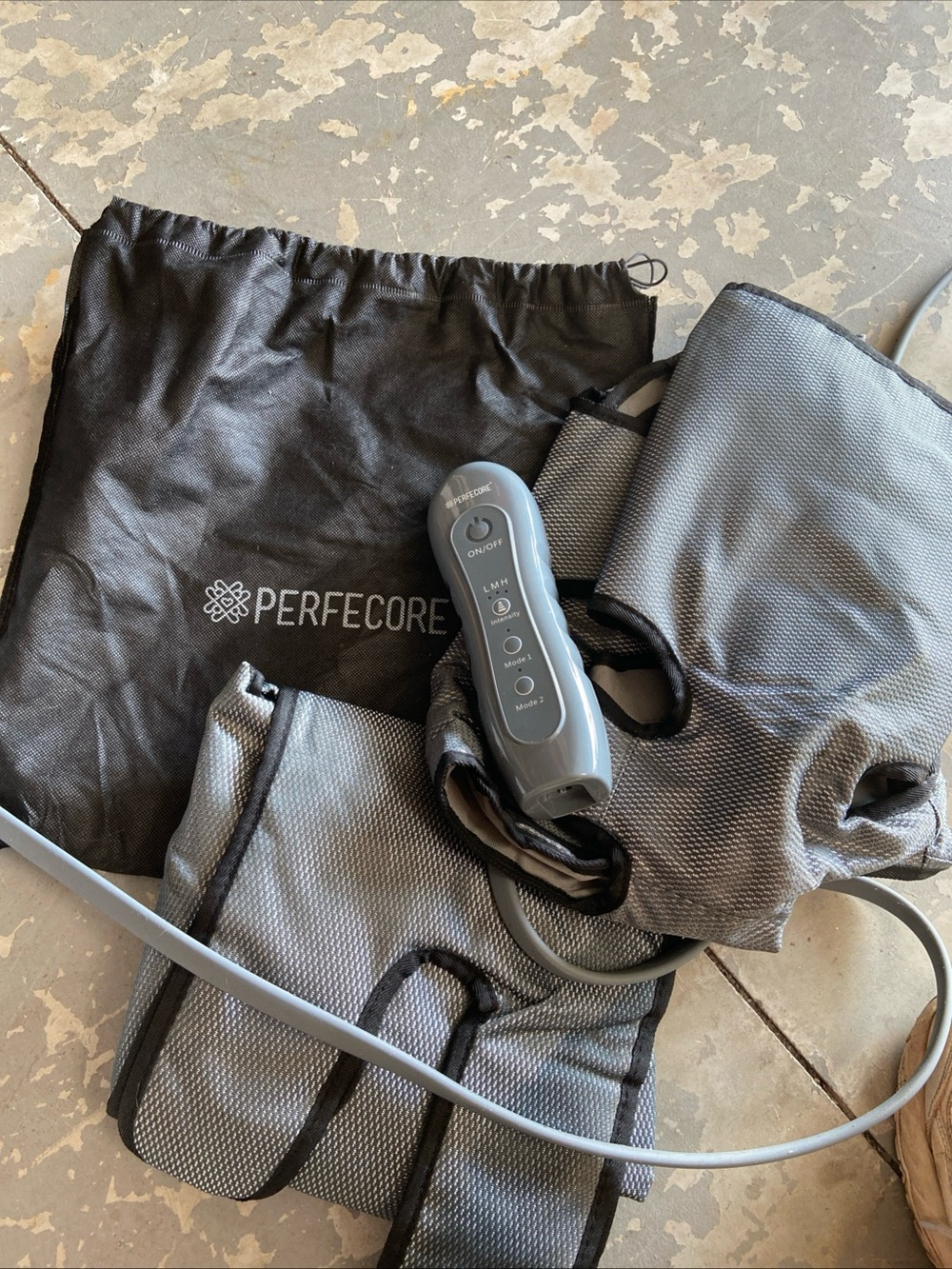 PerfeCORE Leg/Arm Compression Wraps - Gray